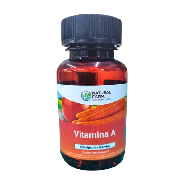 Vitamina A X 60 cápsulas Natural Farm